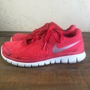 nike flex pink